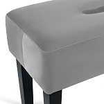 Мягкий  пуф на черных ножках Winton Pouf варинант исполнения - 26 | Loft Concept в Красноярске