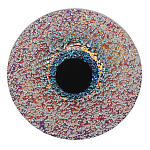 Бра круглое стеклянное с морозным эффектом Heterochromia варинант исполнения - 1 | Loft Concept в Красноярске