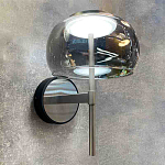 Бра с округлым прозрачным плафоном Blanton Light варинант исполнения - 4 | Loft Concept в Красноярске