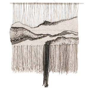 Панно Современный Гобелен ручная работа Туманное Утро