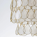 Подвесной светильник с декором из натуральной морской ракушки Iridescent Light варинант исполнения - 9 | Loft Concept в Красноярске