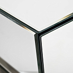 Тумбочка зеркальная с ящиком Mirror Chrome Cabinet варинант исполнения - 3 | Loft Concept в Красноярске