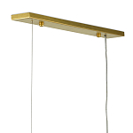 Люстра прямоугольная с белыми цилиндрическими абажурами White Ribbon варинант исполнения - 3 | Loft Concept в Красноярске