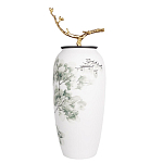 Декоративная ваза белая Serengeti варинант исполнения - 2 | Loft Concept в Красноярске