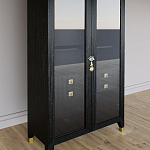 Дизайнерский шкаф витрина Elsa Dreams Black с 4-мя ящиками варинант исполнения - 2 | Loft Concept в Красноярске