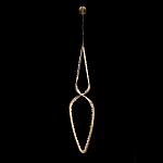 Подвесной светильник обрамленный элементами в виде кристаллов Smooth Shine варинант исполнения - 1 | Loft Concept в Красноярске