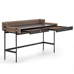 Письменный стол прямоугольный с 2-мя выдвижными ящиками Bristol варинант исполнения - 1 | Loft Concept в Красноярске