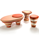 Приставной столик Vorlon Desert Side Table варинант исполнения - 3 | Loft Concept в Красноярске