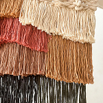 Текстильное Панно с бахромой варинант исполнения - 1 | Loft Concept в Красноярске