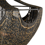 Люстра в форме колокола с декором из тонких железных нитей Jagged Pattern варинант исполнения - 1 | Loft Concept в Красноярске