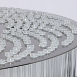 Люстра круглая с прозрачными стеклянными трубками Nembus варинант исполнения - 10 | Loft Concept в Красноярске