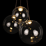 Подвесной светильник Ring прозрачное стекло варинант исполнения - 1 | Loft Concept в Красноярске