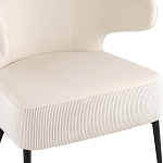 Современное мягкое кресло на металлических ножках Rakush Milk варинант исполнения - 6 | Loft Concept в Красноярске