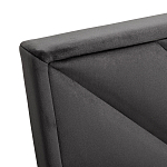 Кровать серая с подъемным механизмом Adelaide варинант исполнения - 3 | Loft Concept в Красноярске