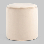 Пуф Alice Poof Beige Бежевый велюр варинант исполнения - 5 | Loft Concept в Красноярске