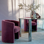 Кресло полукруглое Fiorello Armchair варинант исполнения - 6 | Loft Concept в Красноярске