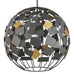Люстра в форме сферы с декором из металлических квадратов Path to the Stars варинант исполнения - 2 | Loft Concept в Красноярске