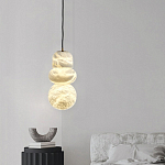 Подвесной светильник с фигурными плафонами Stone Triad варинант исполнения - 7 | Loft Concept в Красноярске