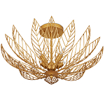 Потолочный светильник Золотые листья  Golden Petals варинант исполнения - 2 | Loft Concept в Красноярске