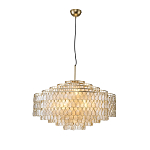 Люстра многоярусная с декором из натуральной морской ракушки Iridescent Light варинант исполнения - 10 | Loft Concept в Красноярске