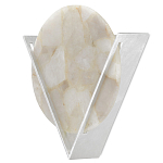 Бра светодиодное с диском из кварца Vendetta варинант исполнения - 2 | Loft Concept в Красноярске