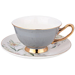 Чайный набор из фарфора на 6 персон Grey Tea Porcelain Set варинант исполнения - 3 | Loft Concept в Красноярске