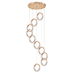 Люстра светодиодная Golden Shackle варинант исполнения - 4 | Loft Concept в Красноярске