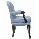 Кресло Aubrey Classical Armchair blue flax варинант исполнения - 1 | Loft Concept в Красноярске
