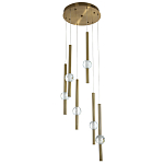 Каскадная люстра Celestin Spheres Brass Chandelier варинант исполнения - 1 | Loft Concept в Красноярске