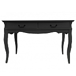 Консоль черного цвета из массива бука в стиле прованс Black Provence варинант исполнения - 2 | Loft Concept в Красноярске