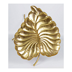 Столик приставной с столешницей Тропический лист Tropical Forest gold варинант исполнения - 4 | Loft Concept в Красноярске