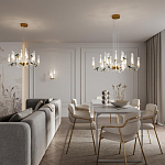 Бра с декоративными птицами Ganthea 3 лампы варинант исполнения - 4 | Loft Concept в Красноярске