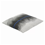 Чехол на подушку хлопковый Blake Boundaries Blue варинант исполнения - 1 | Loft Concept в Красноярске