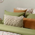 Чехол на подушку с макраме бежевого цвета Macrame варинант исполнения - 7 | Loft Concept в Красноярске