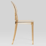 Прозрачный стул с янтарным оттенком LOUIS GHOST CHAIR варинант исполнения - 2 | Loft Concept в Красноярске