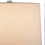 Настольная лампа керамическая с бело-синими мазками Painterly Strokes варинант исполнения - 2 | Loft Concept в Красноярске