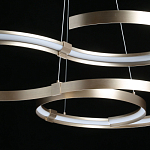 Люстра подвесная светодиодная в виде волнообразной ленты Ribbon Vortex варинант исполнения - 22 | Loft Concept в Красноярске