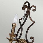 Бра в форме свечи и подвесками в классическом стиле Quoizel варинант исполнения - 2 | Loft Concept в Красноярске