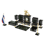 Настольный письменный набор из нефрита в подарочной коробке Victorious варинант исполнения - 2 | Loft Concept в Красноярске