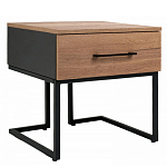 Тумба прикроватная с ящиком в стиле лофт Urban Style Space варинант исполнения - 1 | Loft Concept в Красноярске