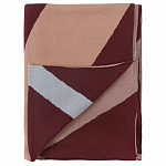 Плед из хлопка с геометрическим рисунком Elan Stripe Addison варинант исполнения - 1 | Loft Concept в Красноярске