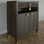 Комод Elsa Dreams Walnut Двухстворчатый  варинант исполнения - 3 | Loft Concept в Красноярске