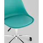 Офисный стул на металлическом основании EGGERY Blue пластик варинант исполнения - 2 | Loft Concept в Красноярске