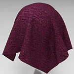 Мебельная ткань Шенилл фиолетовый цвет 138 см T4-27 варинант исполнения - 11 | Loft Concept в Красноярске