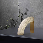 Прикроватная лампа из мрамора в форме дуги Rainbow Light варинант исполнения - 3 | Loft Concept в Красноярске