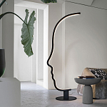 Напольный светильник Профиль Лица Face Contour варинант исполнения - 5 | Loft Concept в Красноярске