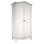Шкаф белый из массива бука в стиле прованс White Provence варинант исполнения - 3 | Loft Concept в Красноярске