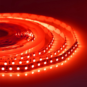 Светодиодная лента 60LED/m 3528SMD красный 5M