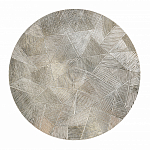 Кофейный столик с рельефной столешницей из металла Aplika Silver варинант исполнения - 3 | Loft Concept в Красноярске