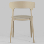 Бежевый стул из прочного PP-пластика JORIS варинант исполнения - 4 | Loft Concept в Красноярске